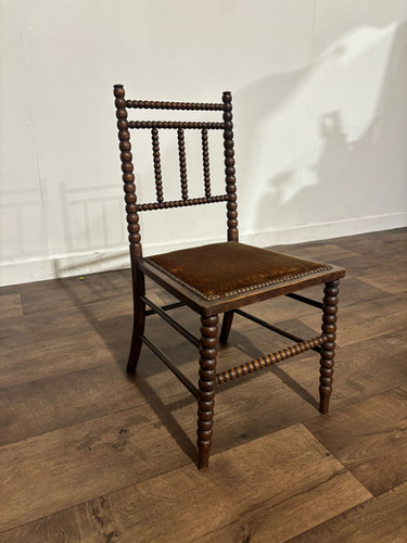 Victorian Mahogany Bobbin leg child's chair