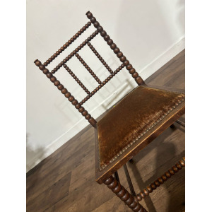 Victorian Mahogany Bobbin leg child's chair