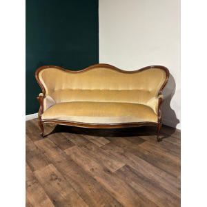 Victorian Mahogany Framed Sofa