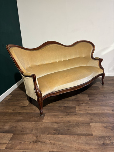 Victorian Mahogany Framed Sofa