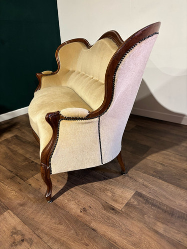 Victorian Mahogany Framed Sofa