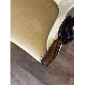 Victorian Mahogany Framed Sofa
