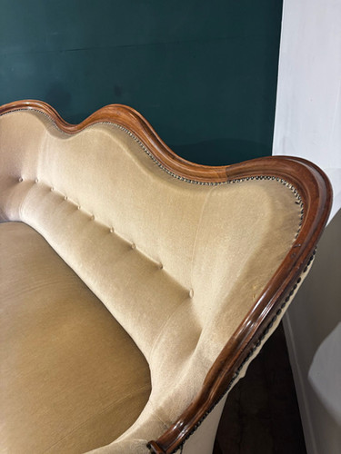 Victorian Mahogany Framed Sofa