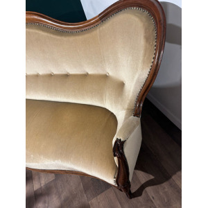 Victorian Mahogany Framed Sofa