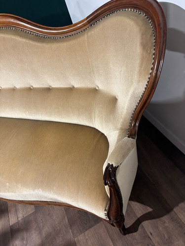 Victorian Mahogany Framed Sofa