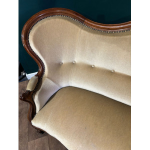 Victorian Mahogany Framed Sofa
