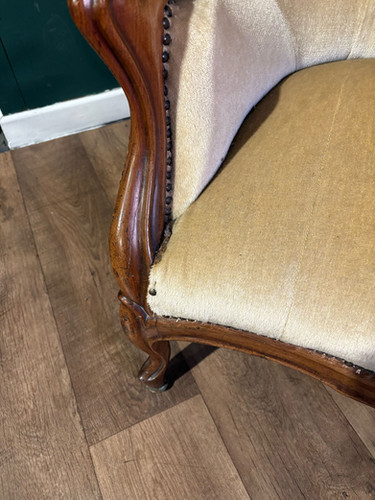 Victorian Mahogany Framed Sofa