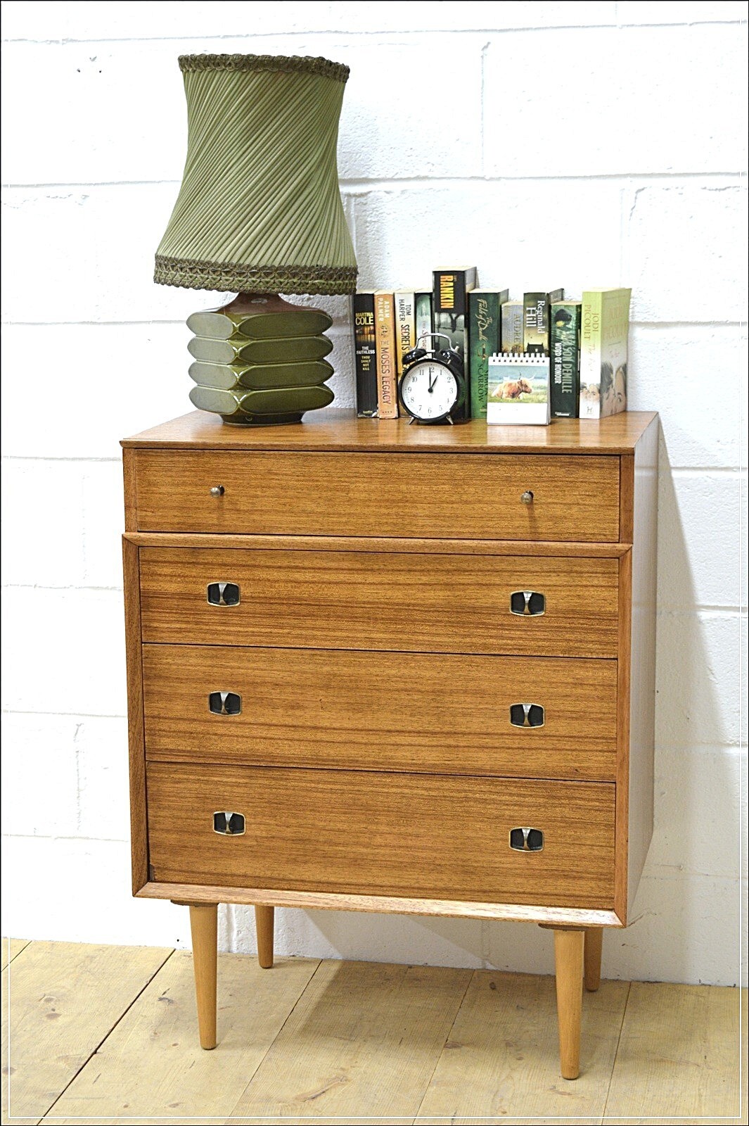 vintage chest of drawers teak Beautility danish design mid century DELIVERY