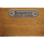 vintage chest of drawers teak Beautility danish design mid century DELIVERY
