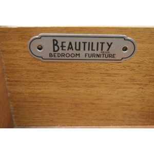 vintage chest of drawers teak Beautility danish design mid century DELIVERY