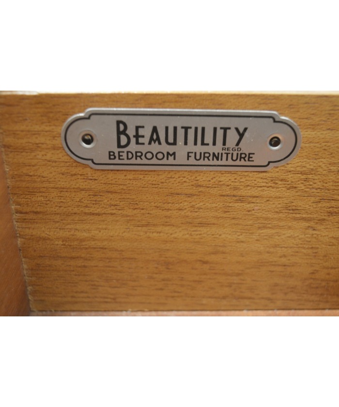 vintage chest of drawers teak Beautility danish design mid century DELIVERY