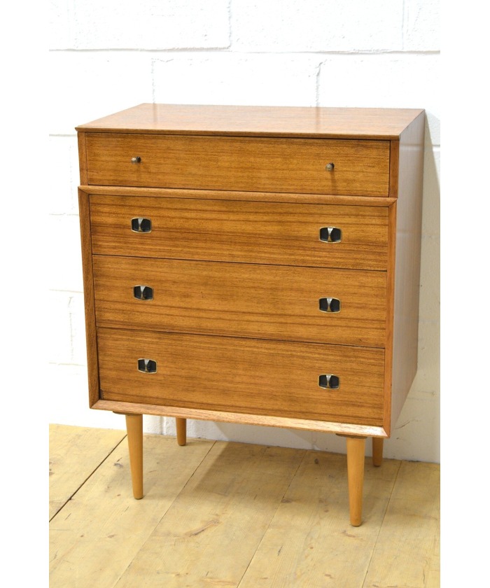 vintage chest of drawers teak Beautility danish design mid century DELIVERY