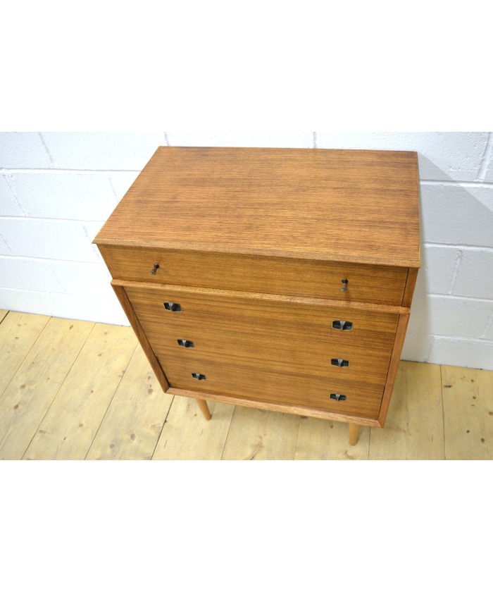 vintage chest of drawers teak Beautility danish design mid century DELIVERY