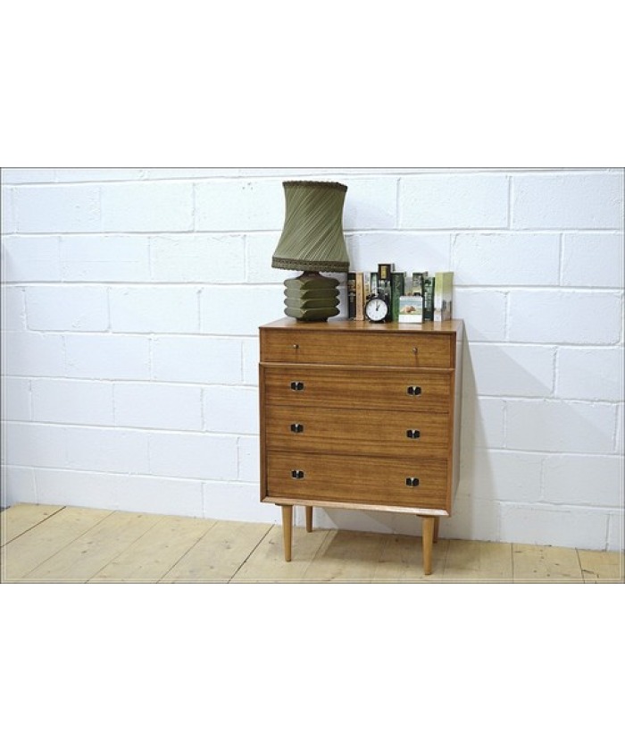 vintage chest of drawers teak Beautility danish design mid century DELIVERY
