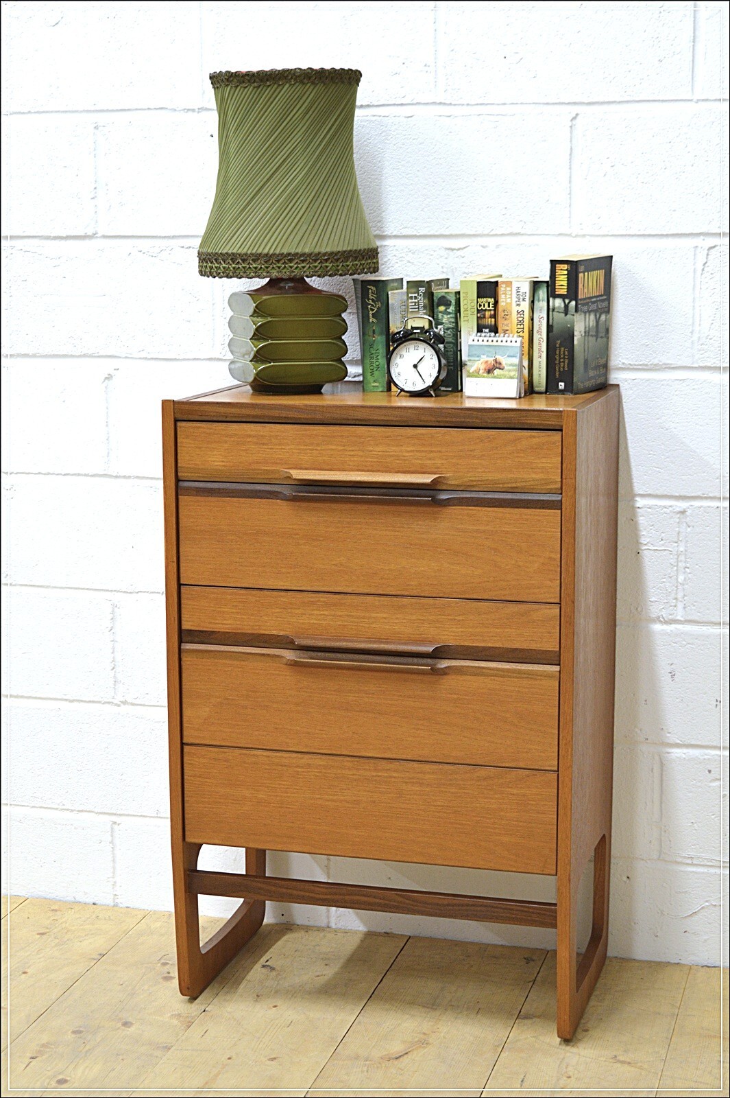 vintage chest of drawers teak Meredew danish mid century UK DELIVERY