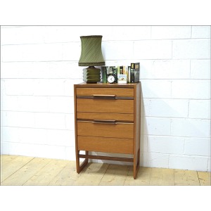 vintage chest of drawers teak Meredew danish mid century UK DELIVERY