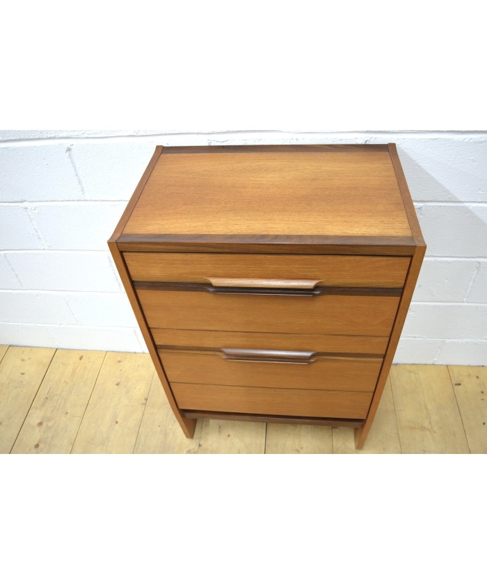 vintage chest of drawers teak Meredew danish mid century UK DELIVERY