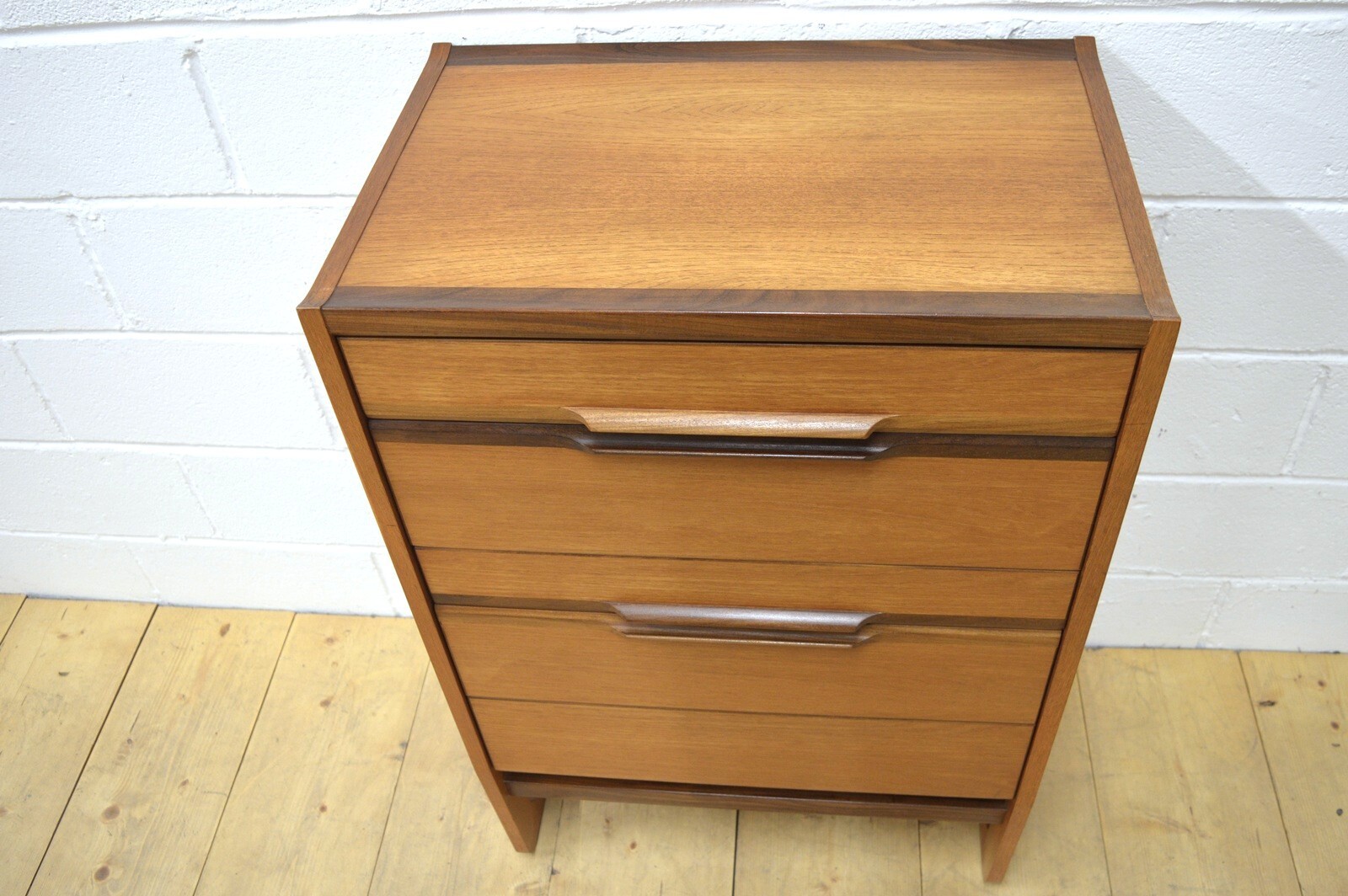 vintage chest of drawers teak Meredew danish mid century UK DELIVERY