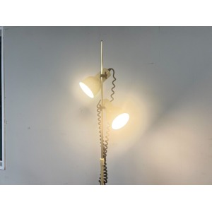 Vintage Cream Twin Spotlight Lamp