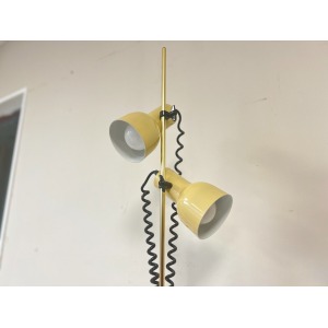 Vintage Cream Twin Spotlight Lamp