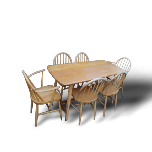 Mid-Century Modern Ercol Dining Suite