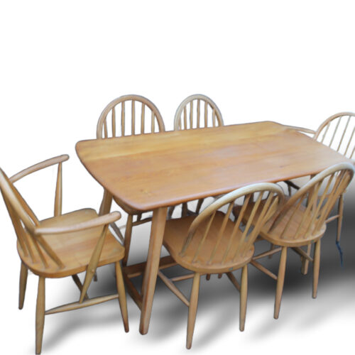 Mid-Century Modern Ercol Dining Suite