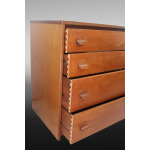 Mid Century Vintage STAG Teak Chest of 8 Drawers