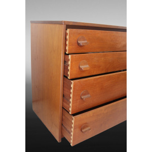 Mid Century Vintage STAG Teak Chest of 8 Drawers