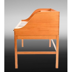 Mid-Century Danish Pine Desk by Andreas Hansen