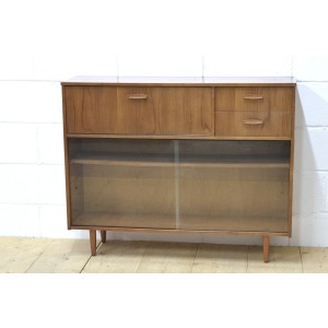 vintage sideboard bookcase bureau teak Avalon danish mid century UK DELIVERY