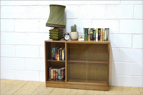 vintage sideboard bookcase Morris of Glasgow danish mid century DELIVERY