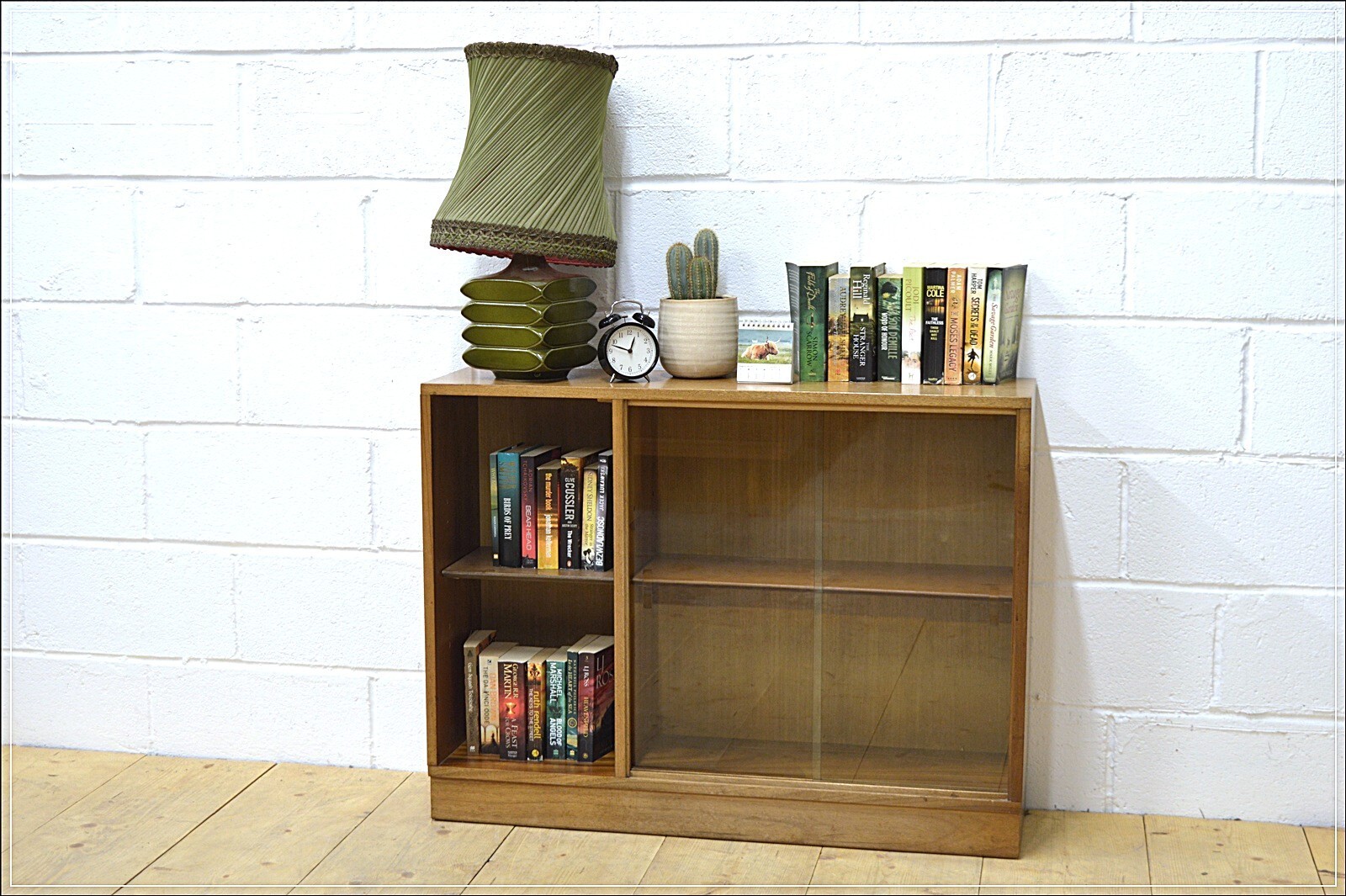 vintage sideboard bookcase Morris of Glasgow danish mid century DELIVERY