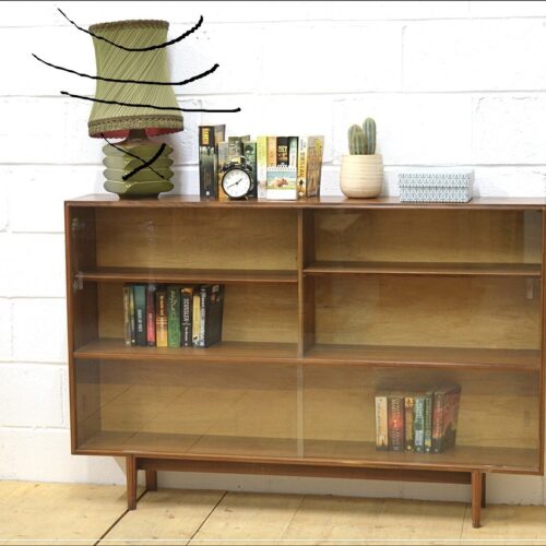 vintage sideboard teak Beaver & Tapley bookcase mid century danish DELIVERY