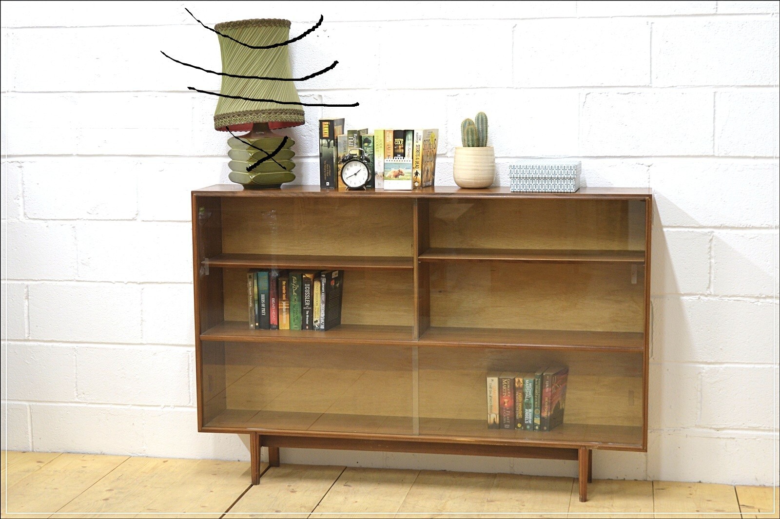 vintage sideboard teak Beaver & Tapley bookcase mid century danish DELIVERY