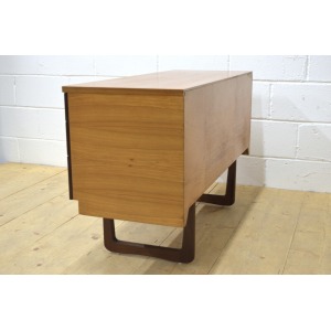 vintage sideboard Uniflex teak chest of drawers danish mid century DELIVERY