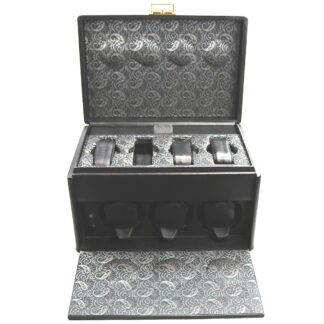 Finest quality designer Scatola del Tempo 3X automatic Watch Winder & 4X Watch Collector Box C.20thC