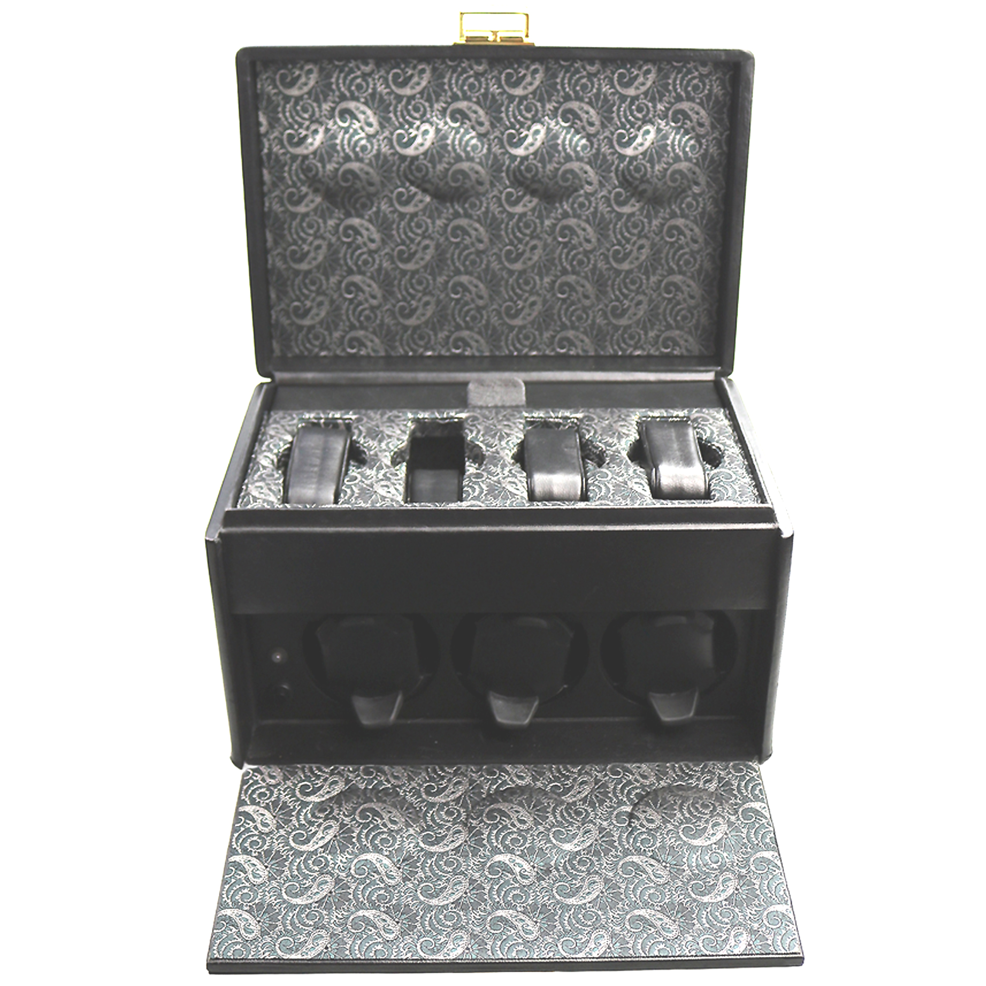Finest quality designer Scatola del Tempo 3X automatic Watch Winder & 4X Watch Collector Box C.20thC