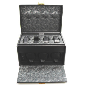 Finest quality designer Scatola del Tempo 3X automatic Watch Winder & 4X Watch Collector Box C.20thC