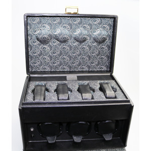 Finest quality designer Scatola del Tempo 3X automatic Watch Winder & 4X Watch Collector Box C.20thC