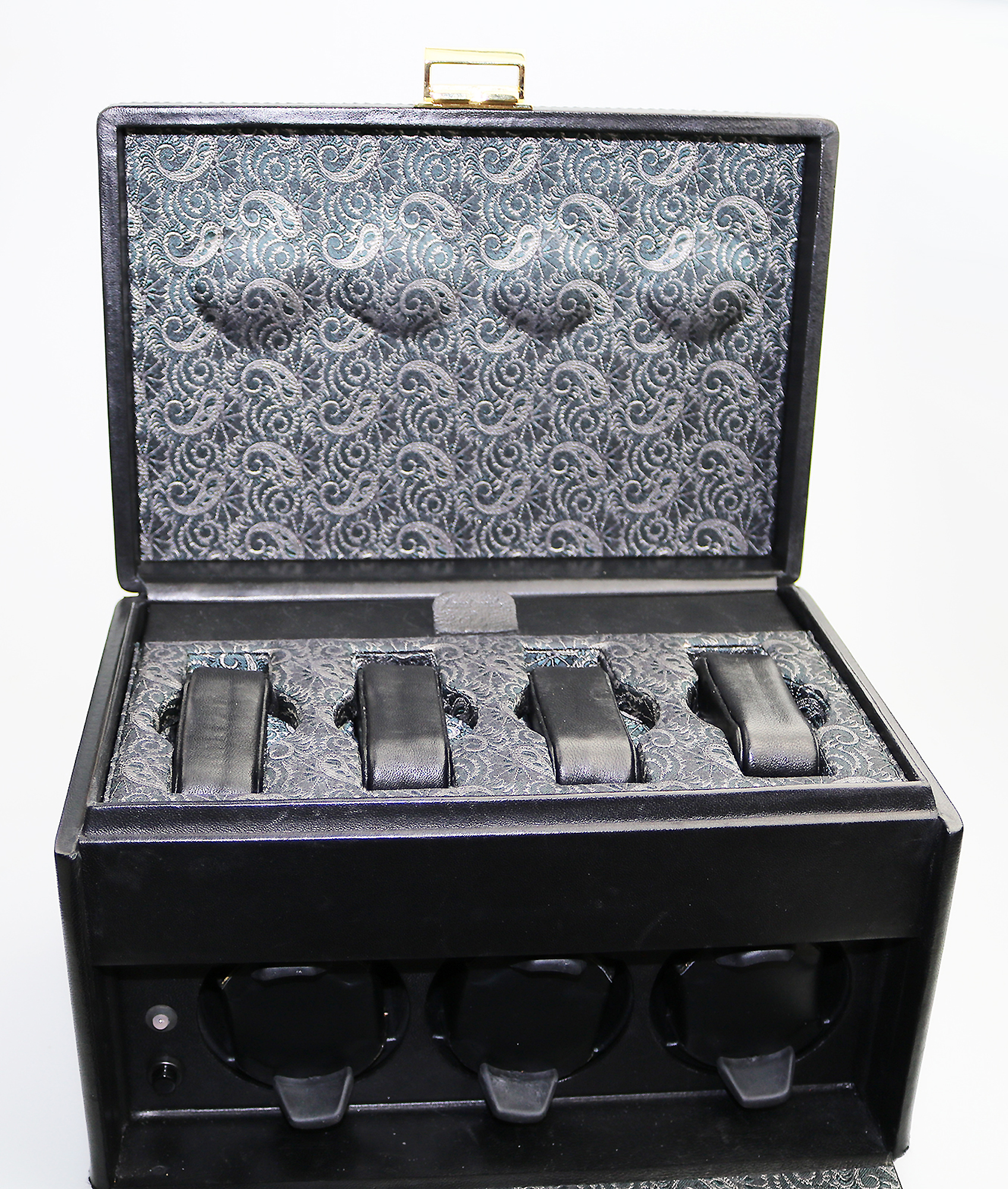 Finest quality designer Scatola del Tempo 3X automatic Watch Winder & 4X Watch Collector Box C.20thC