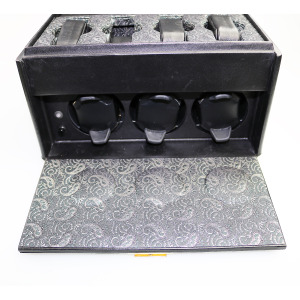 Finest quality designer Scatola del Tempo 3X automatic Watch Winder & 4X Watch Collector Box C.20thC