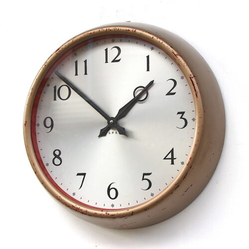 1950s British OfficeCommercial Industrial Wall Clock. Fully Guaranteed