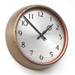 1950s British Office/Commercial Industrial Wall Clock. Fully Guaranteed
