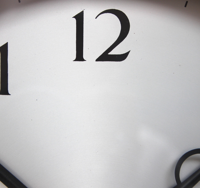 1950s British Office/Commercial Industrial Wall Clock. Fully Guaranteed