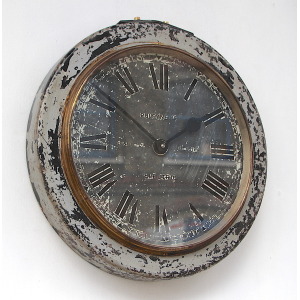 1950s British Office/Commercial Industrial Wall Clock. Fully Guaranteed