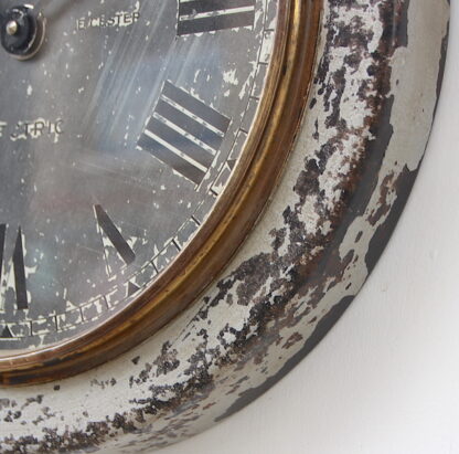 1950s British Office/Commercial Industrial Wall Clock. Fully Guaranteed
