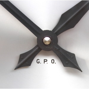 1950s British Office/Commercial Industrial Wall Clock. Fully Guaranteed