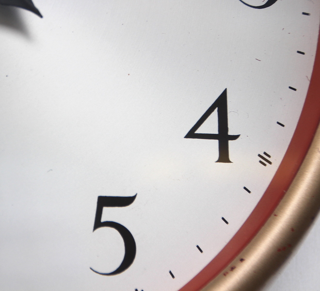 1950s British Office/Commercial Industrial Wall Clock. Fully Guaranteed