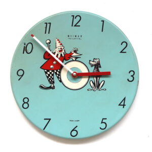 1950s East German Vintage Wall Clock. Fully Guaranteed