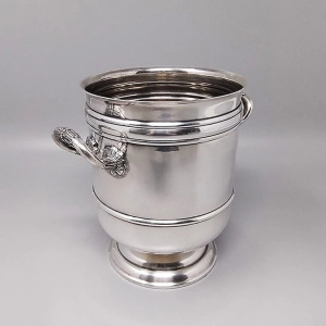 1950s Gorgeous Champagne or Ice Bucket by Christofle in Silver Plated. Made in France